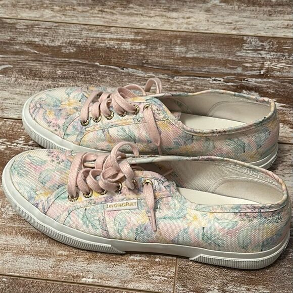 LoveShack Fancy x Superga Floral sneakers size 42 - Picture 1 of 7